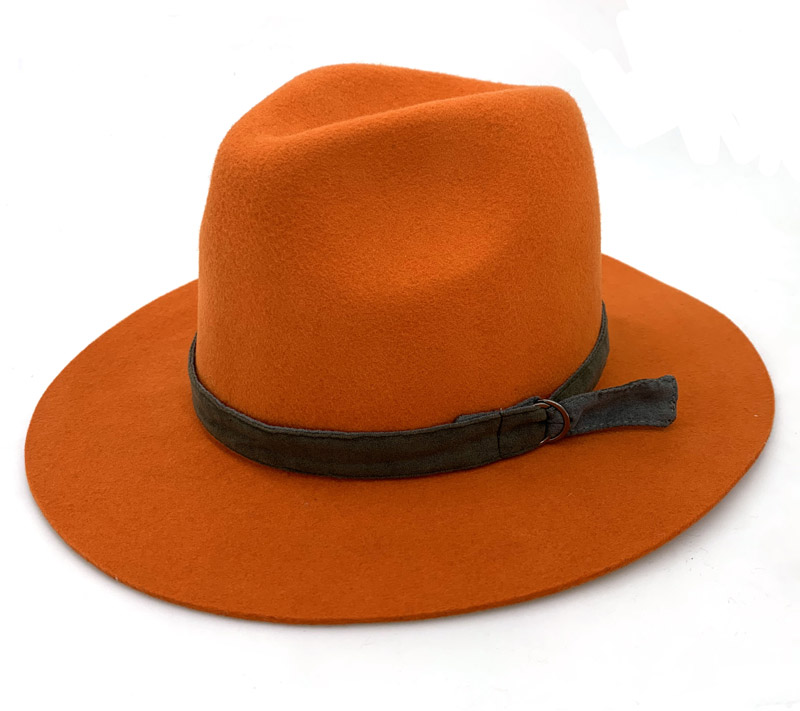 Waterproof fedora hat for unisex